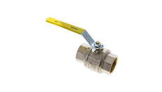 Válvula De Bola De Latón De 2 Vías Para Oxígeno Rp 1-1/2 Pulgadas PN 25