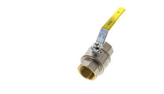 Válvula De Bola De Latón De 2 Vías Para Oxígeno Rp 1-1/2 Pulgadas PN 25