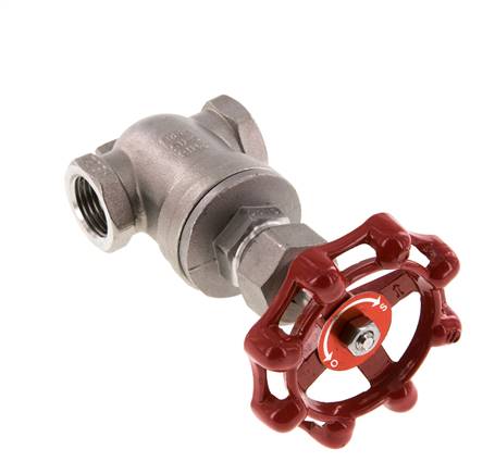 G 1/2'' Válvula de compuerta de acero inoxidable 16 bar