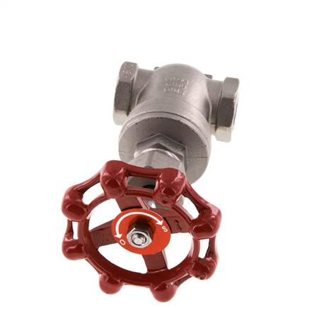 G 1/2'' Válvula de compuerta de acero inoxidable 16 bar