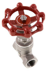G 3/8'' Válvula de globo de acero inoxidable 16 bar