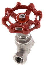 G 3/8'' Válvula de globo de acero inoxidable 16 bar