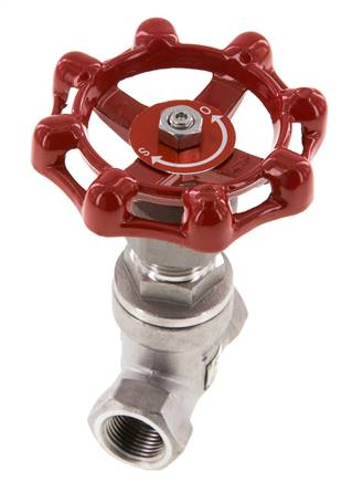 G 3/8'' Válvula de globo de acero inoxidable 16 bar