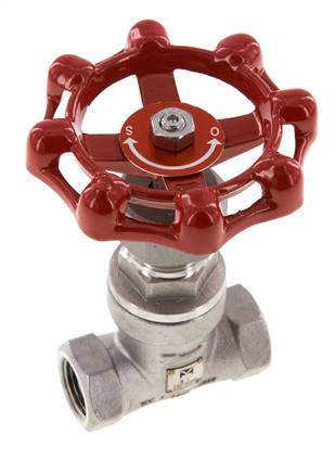 G 3/8'' Válvula de globo de acero inoxidable 16 bar