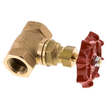 G 1/2'' Válvula de globo de bronce 16 bar