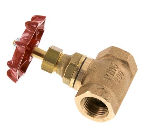 G 1/2'' Válvula de globo de bronce 16 bar