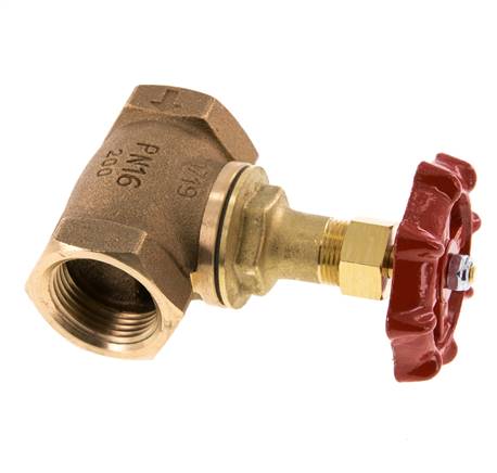 G 1'' Válvula de globo de bronce 16 bar