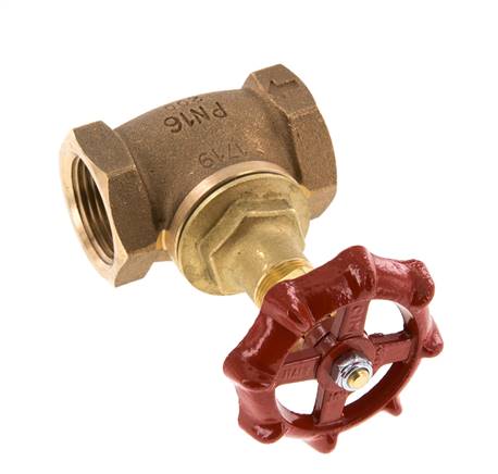 G 1'' Válvula de globo de bronce 16 bar