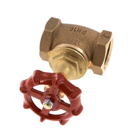 G 1'' Válvula de globo de bronce 16 bar