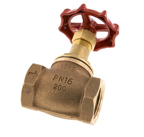 G 1'' Válvula de globo de bronce 16 bar