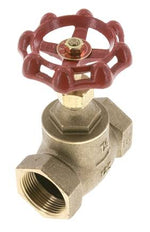 G 1-1/4'' Válvula de globo de latón 10 bar