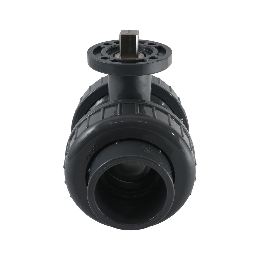 Válvula de bola de PVC de 2 vías 32mm ISO-Top Socket - 614 - VDL