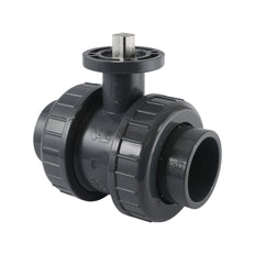 Válvula de bola de PVC de 2 vías 32mm ISO-Top Socket - 614 - VDL