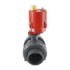 Válvula de bola eléctrica de PVC de 2 vías de 63mm 230V AC VDL